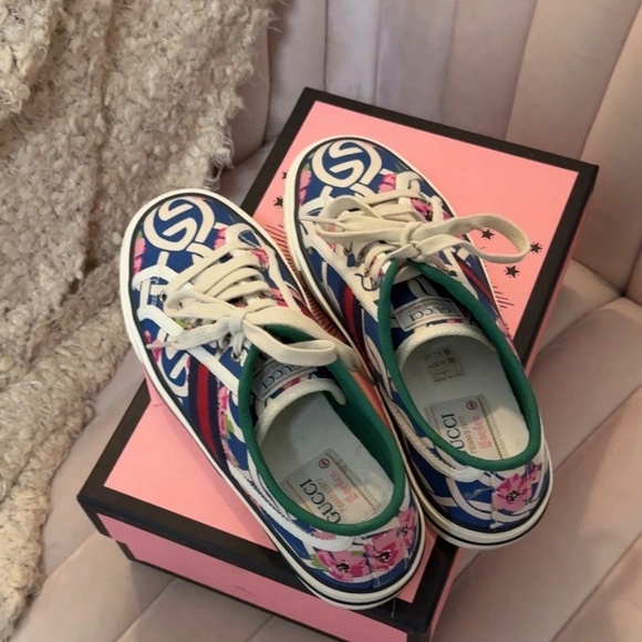 GUCCI Garden Tennis 1977 limited edition size 38 - Picture 2 of 9